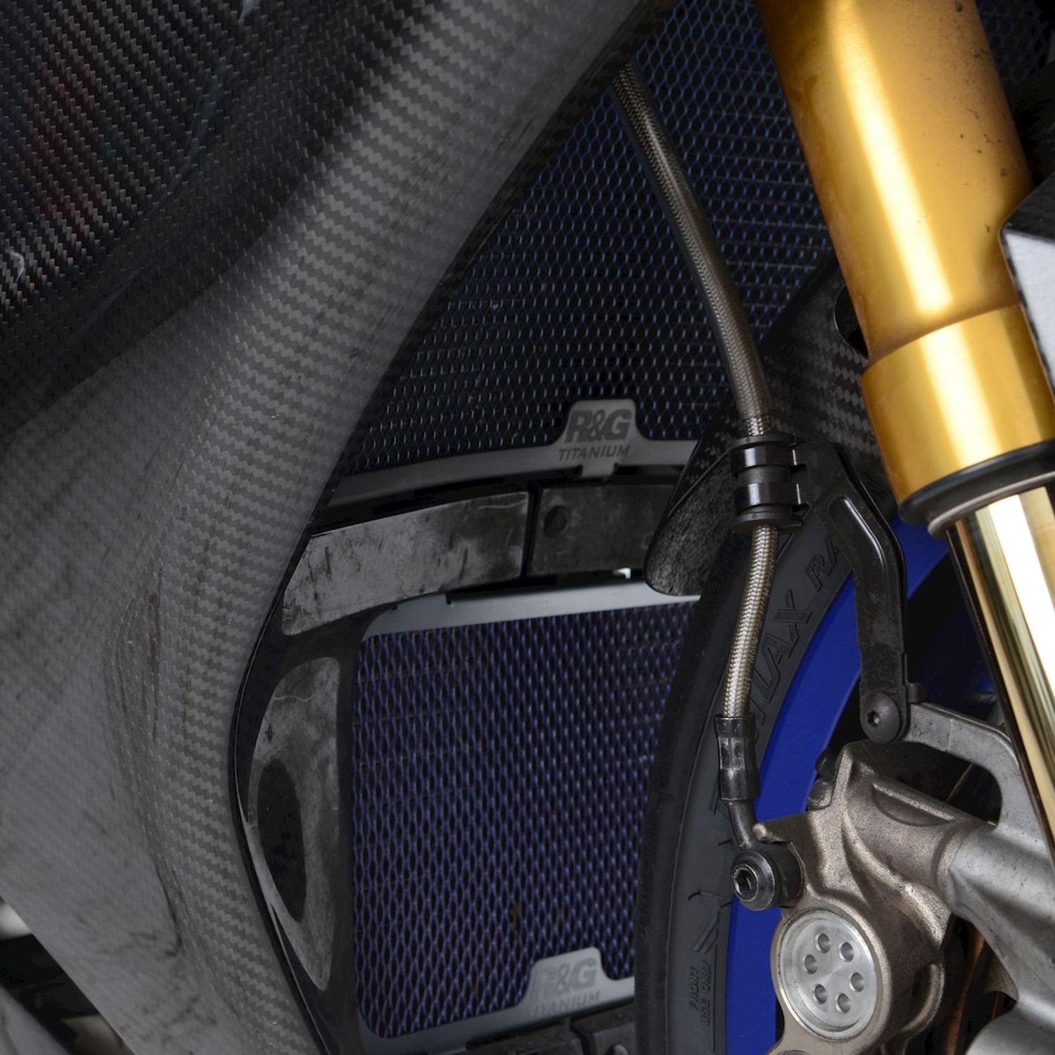 R&G Racing Radiator Guard for the Yamaha YZF-R1M '20-22 R&G Racing Radiator Guard for the Yamaha YZF-R1M '20-22